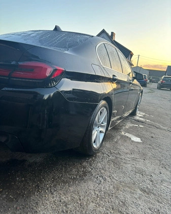 BMW Seria 5 cena 34700 przebieg: 127977, rok produkcji 2012 z Warszawa małe 211